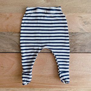 5 for $10  Old Navy legging 3-6m unisex pants blue stripes